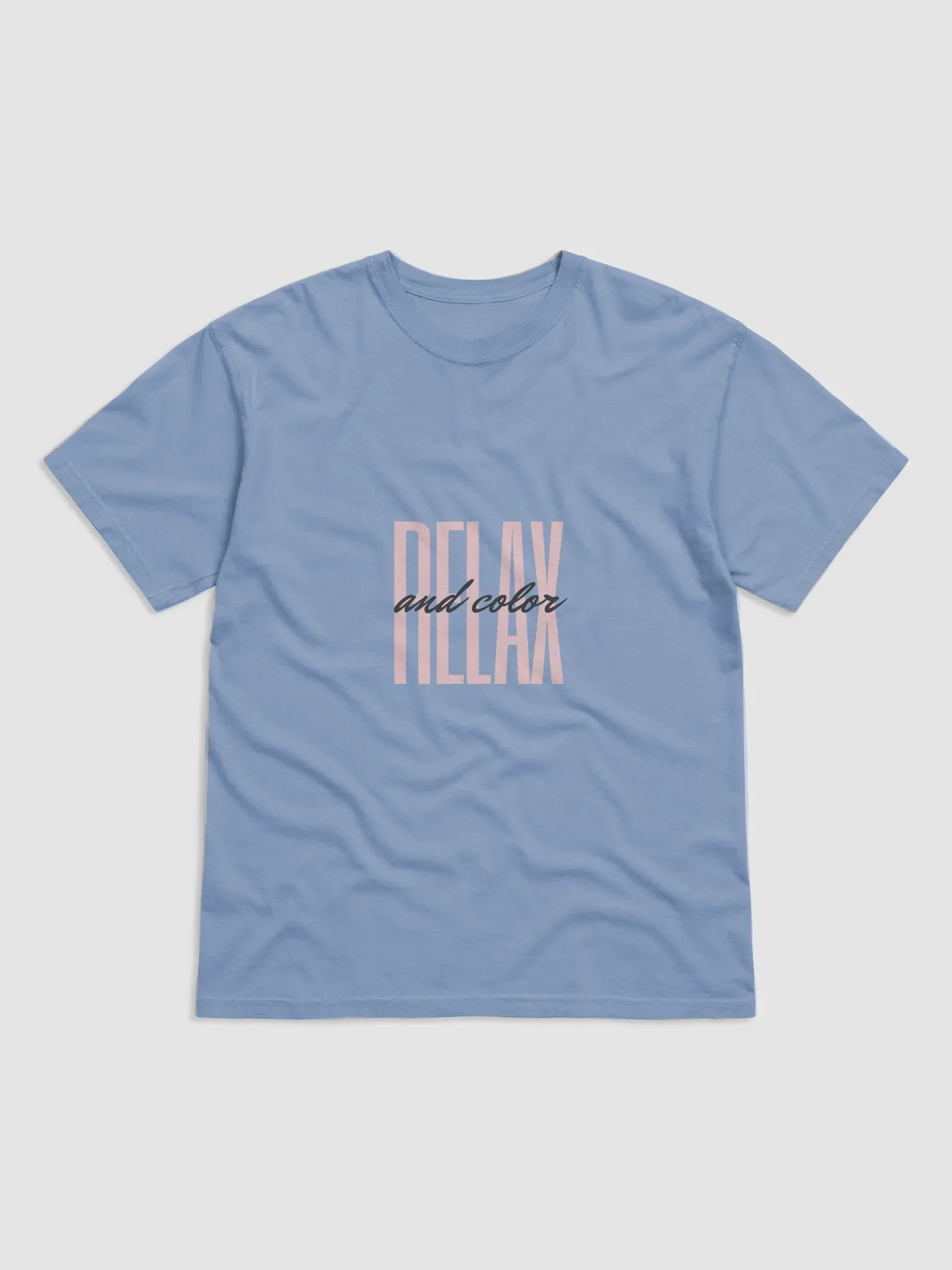 RELAX and Color Cotton T-Shirt product image (2)