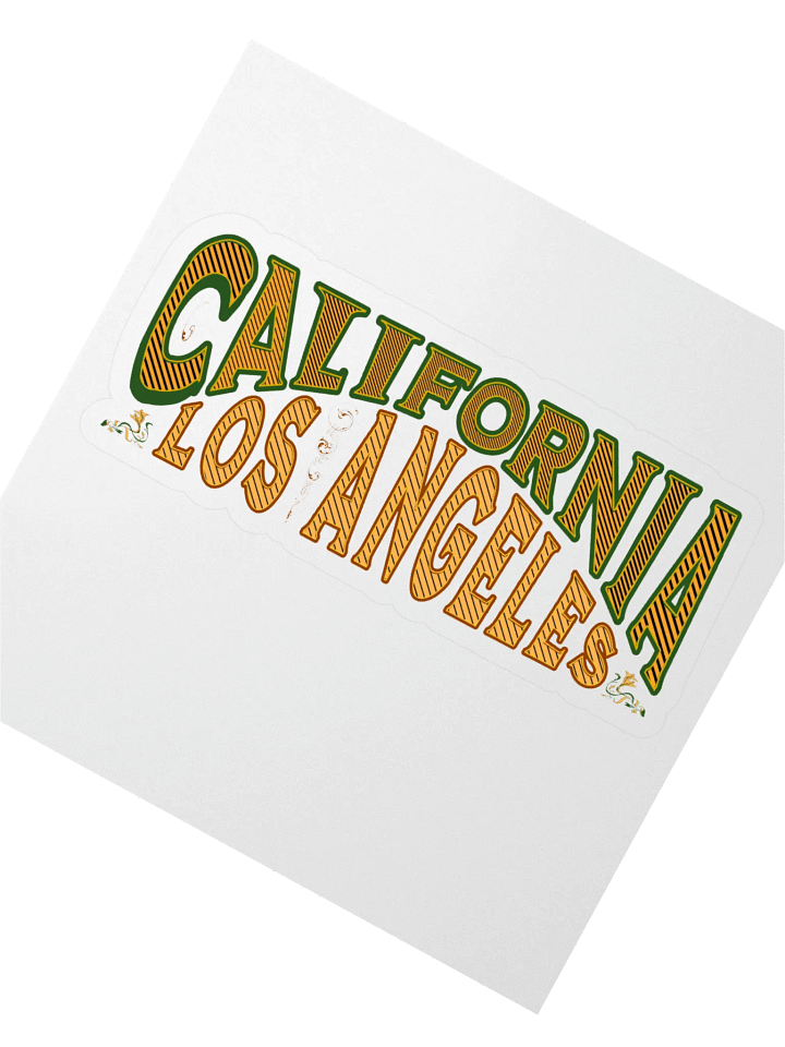 Vintage California Los Angeles Sticker product image (2)