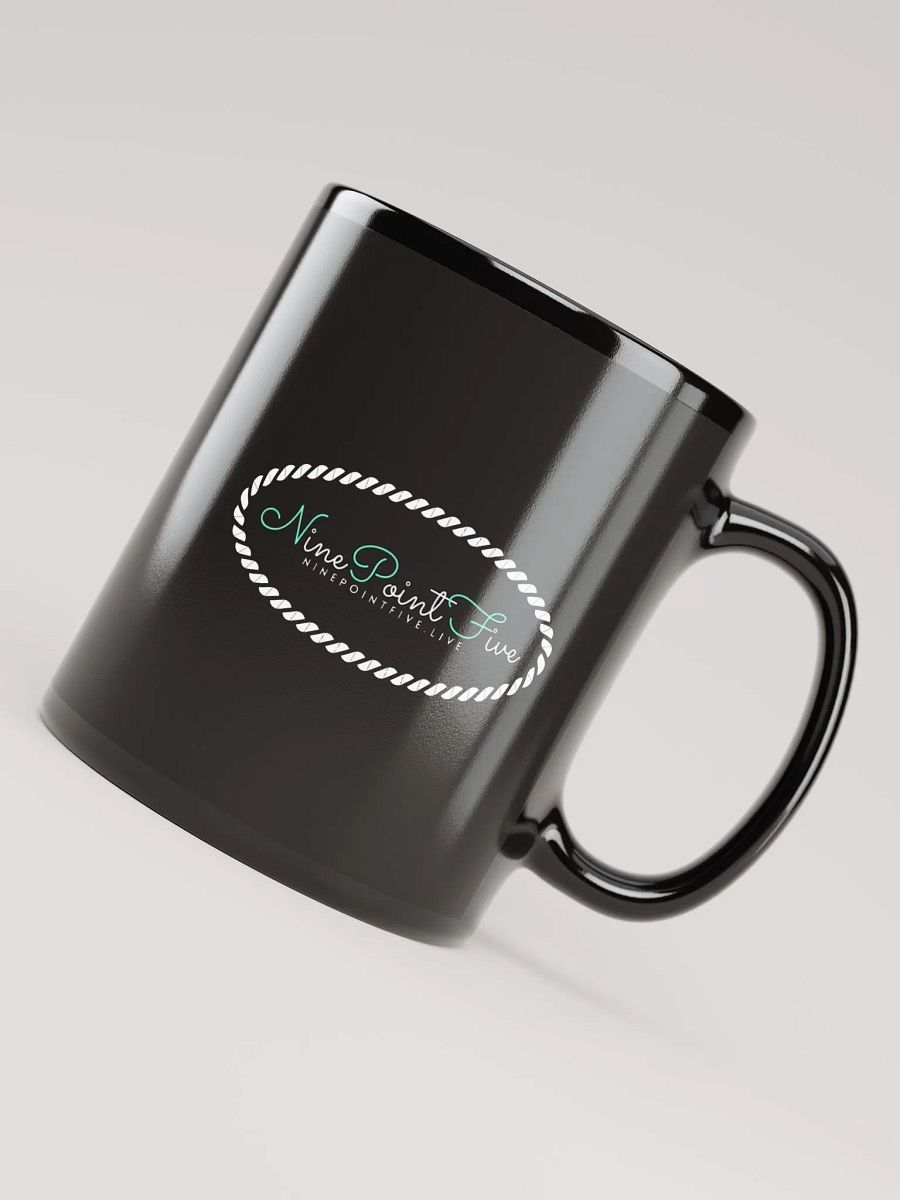 Black NinePointFive Wordmark Mug product image (3)