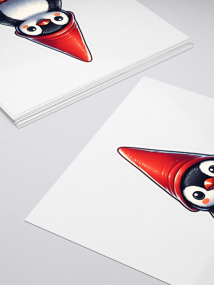 Gnome Penguin Kiss Cut Stickers product image (12)