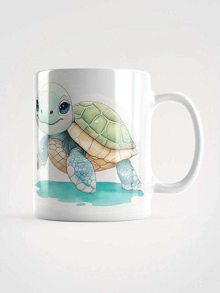 Cute Sea Turtle Cartoon Mug product image (2)