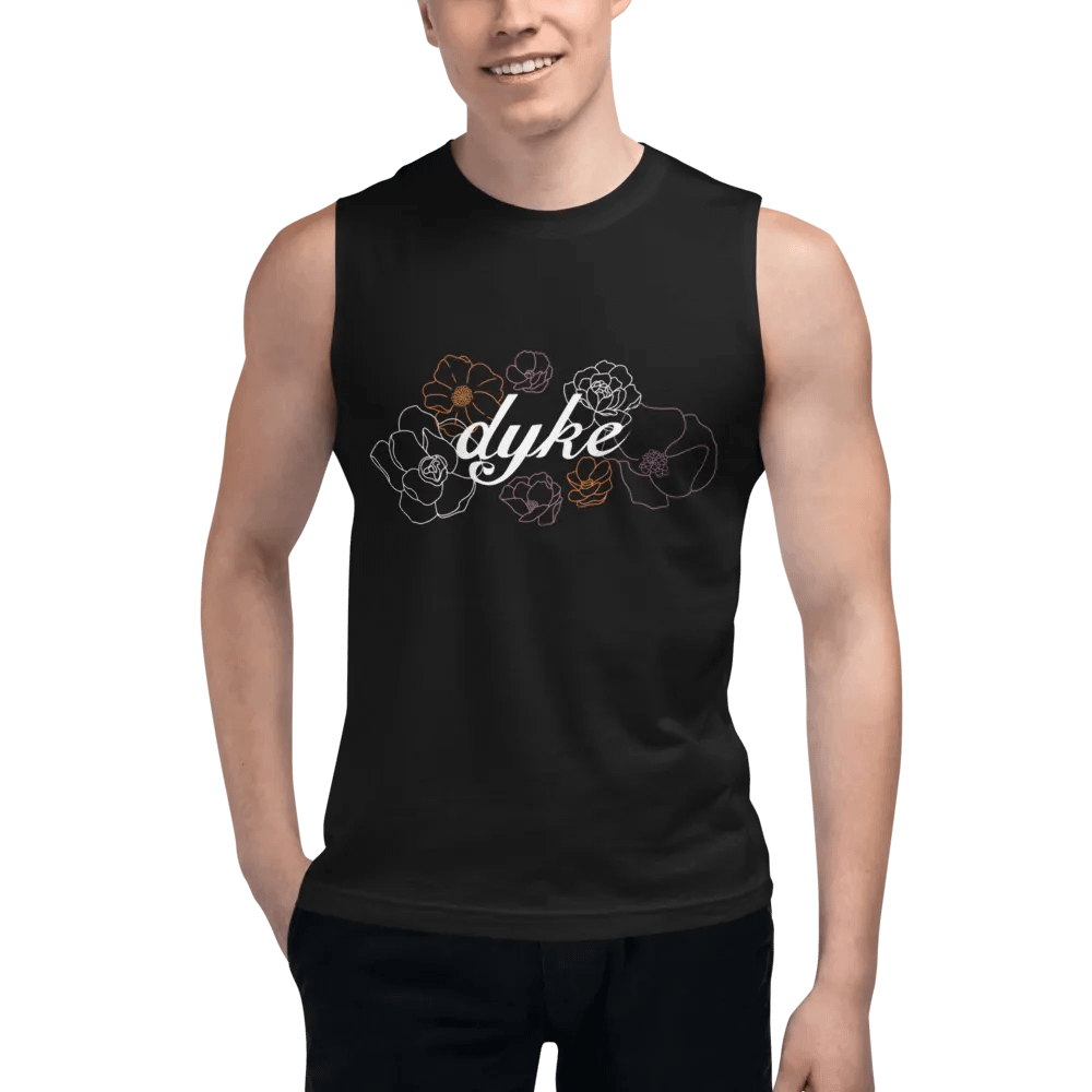 dyke muscle tee product image (6)