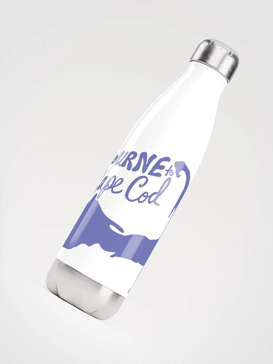 BOURNE to Cape Cod™ | Stainless Bottle | Slate Blue on White 💧 product image (4)