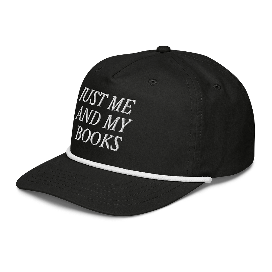 Just Me and My Books Golf Rope Cap product image (3)