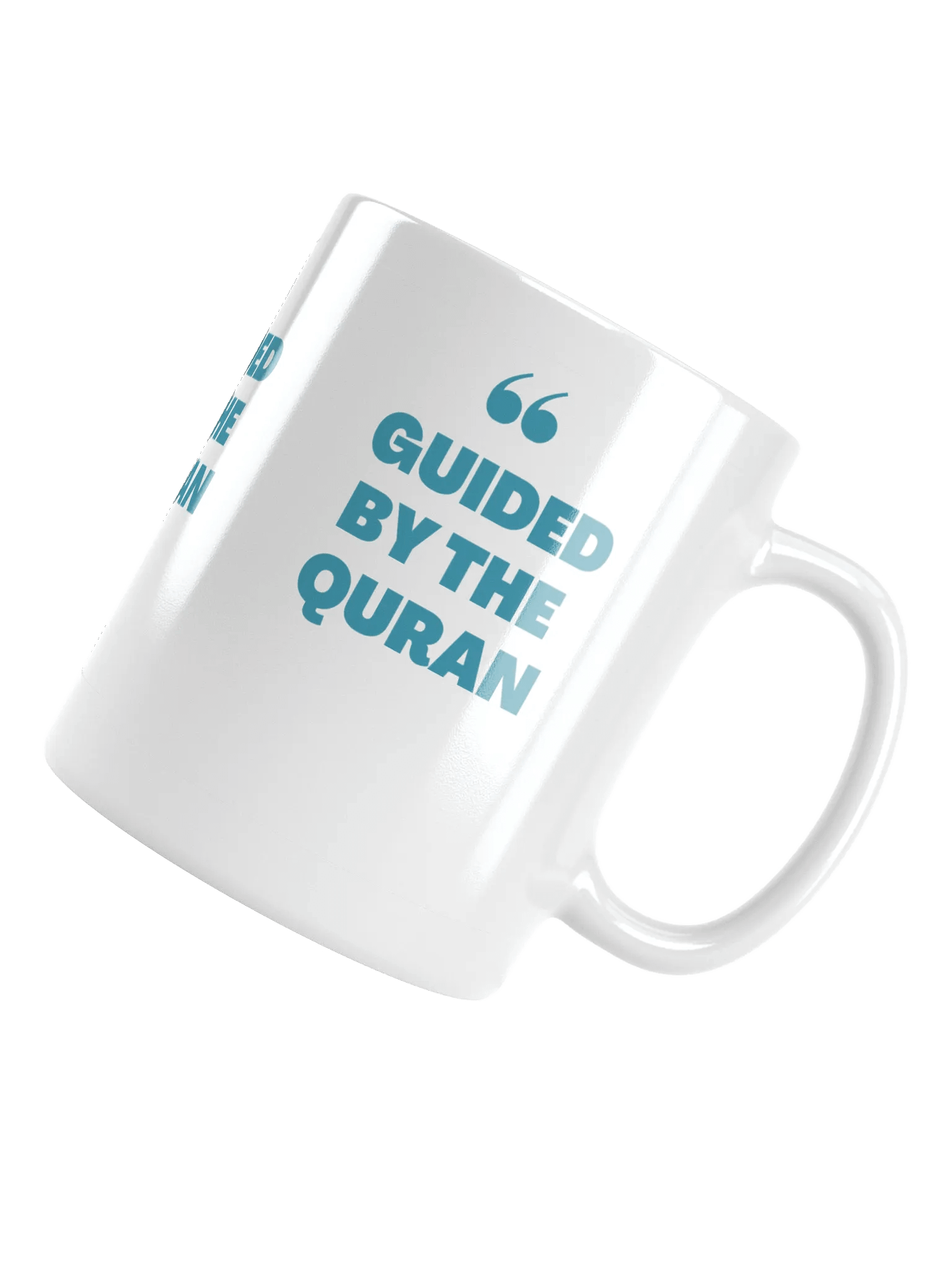Guided By The Quran White Glossy Mug product image (10)