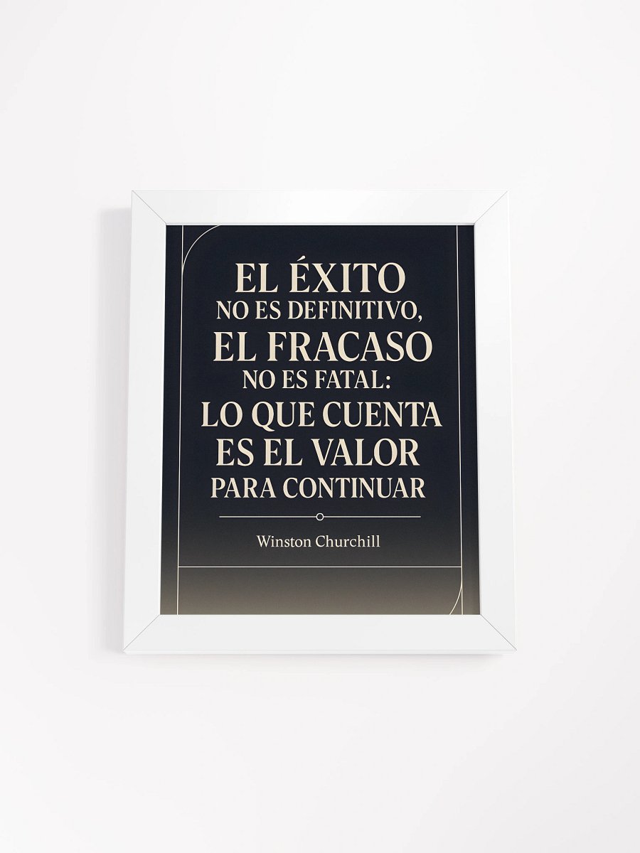 Póster ultra-premium Churchill con máxima calidad de píxeles y refinamiento técnico product image (1)