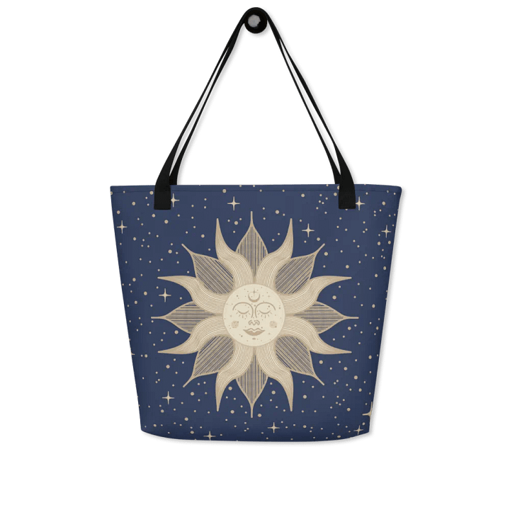 Mystic Sun Starry Night Tote Bag product image (1)