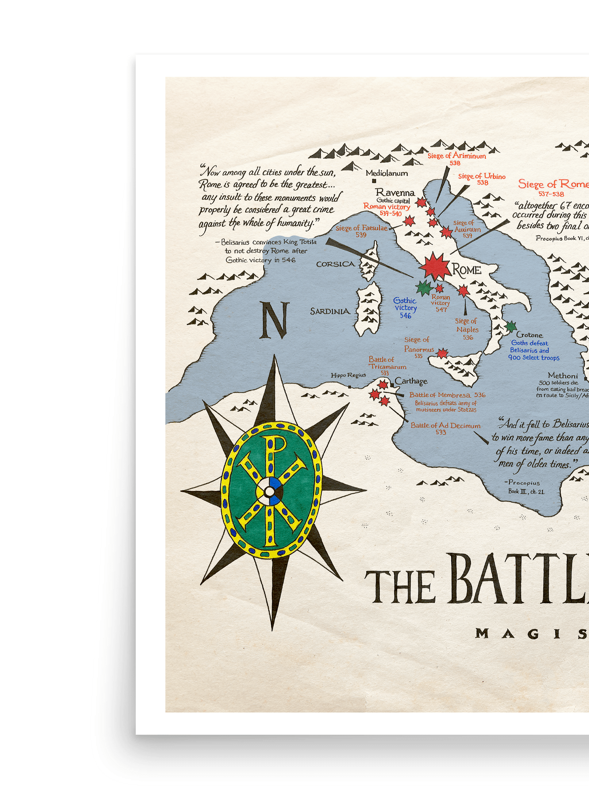 The Battles of Belisarius - Poster product image (2)