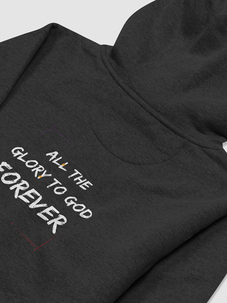 All The Glory To God forever in the back (Black hoodie) product image (4)