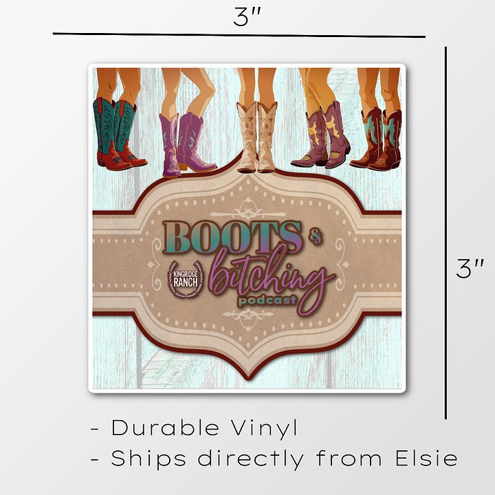 Vinyl Sticker: B&B Podcast product image (2)