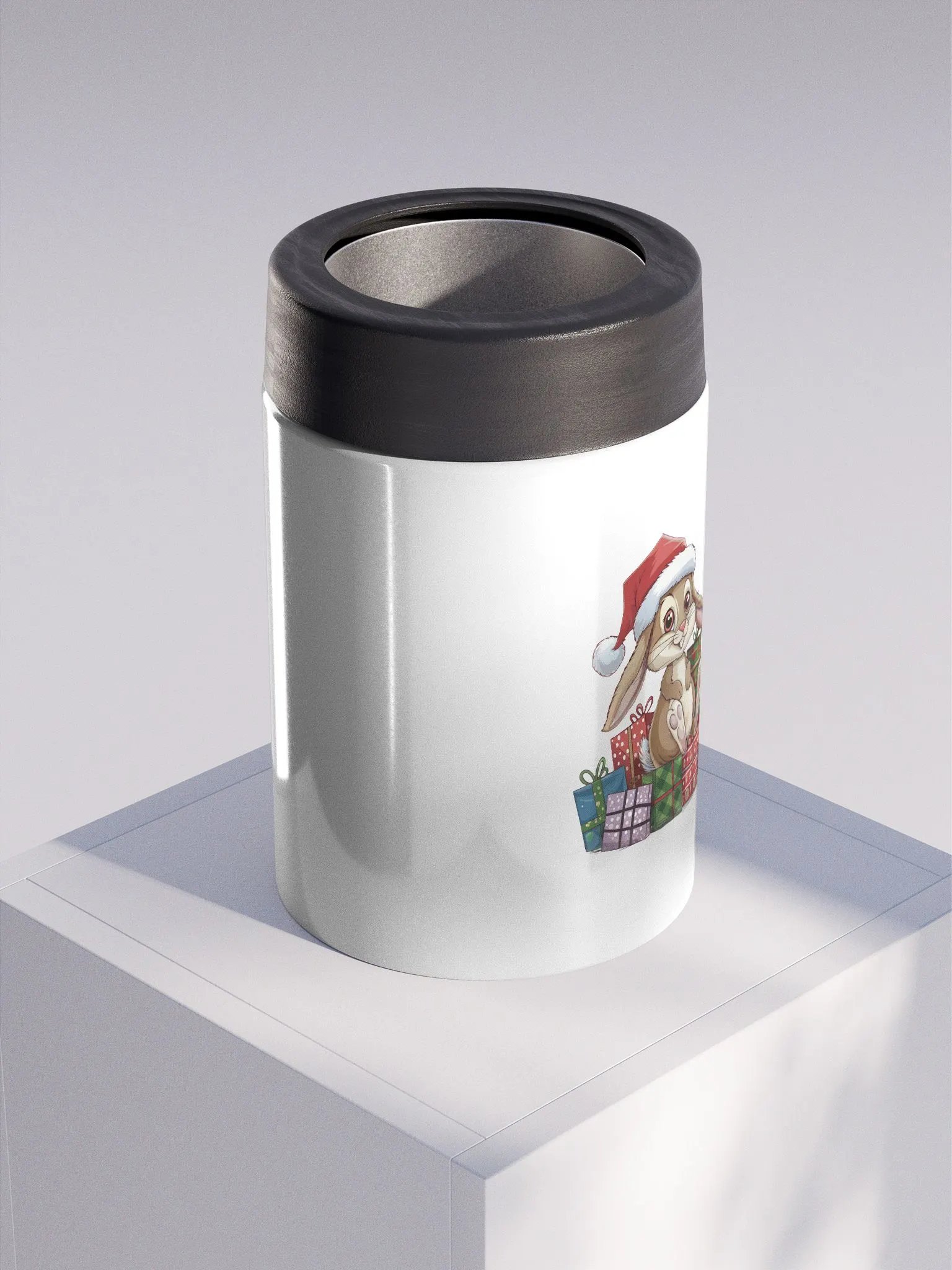 Santa Bunny Stainless Steel Koozie product image (3)