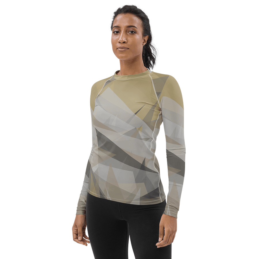 Geometric Fusion Women's Rash Guard product image (3)