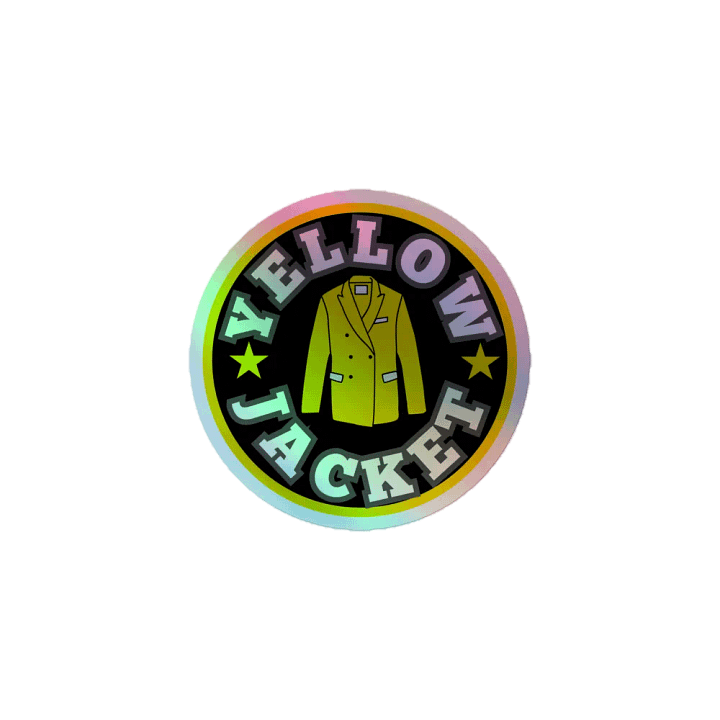 Sticker - YellowJacket Circle (HOLOGRAPH) product image (1)