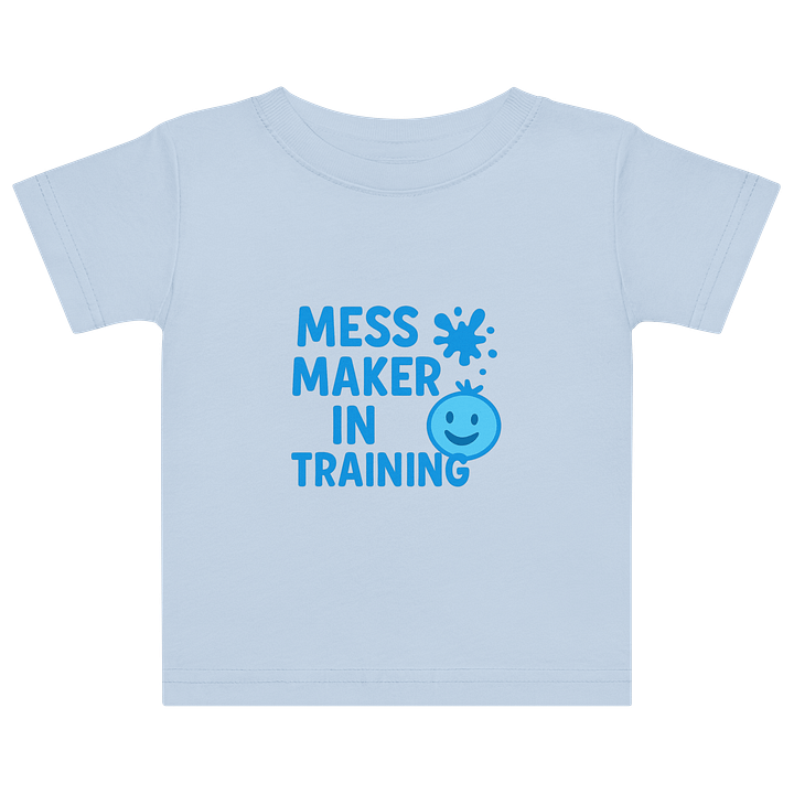 Splashy Mess Maker Baby Jersey T-Shirt product image (1)