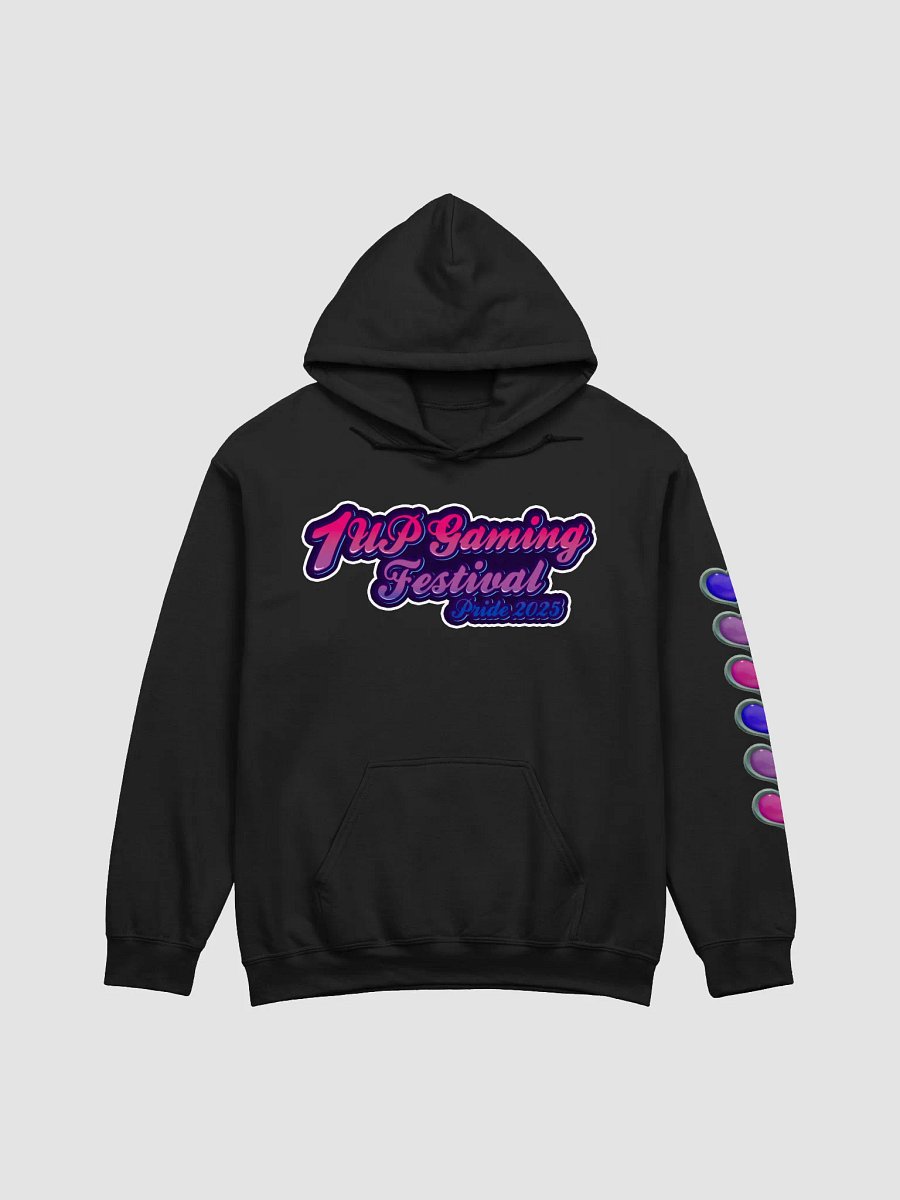 1UP Gaming Festival Bisexual Pride 2025 Hoodie product image (2)