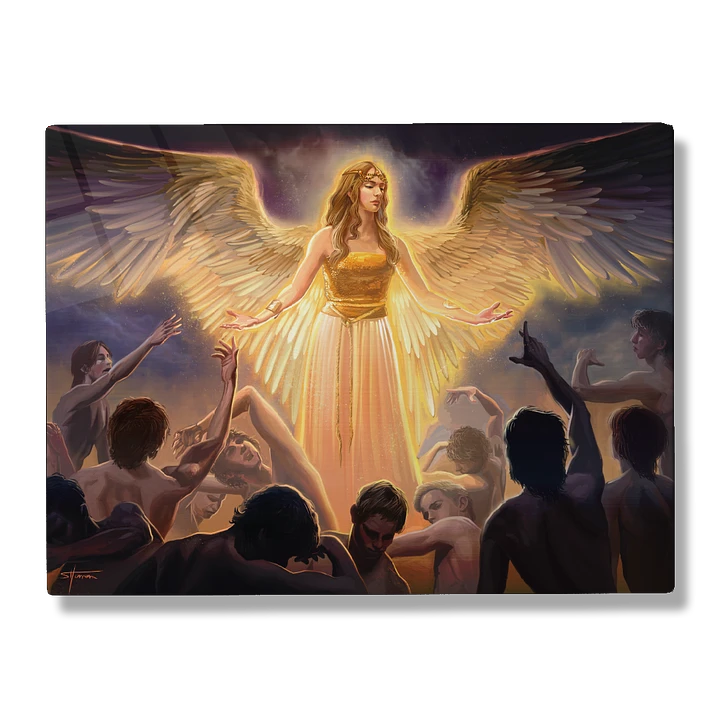 Angel of Mercy Metal Print - Signed product image (1)