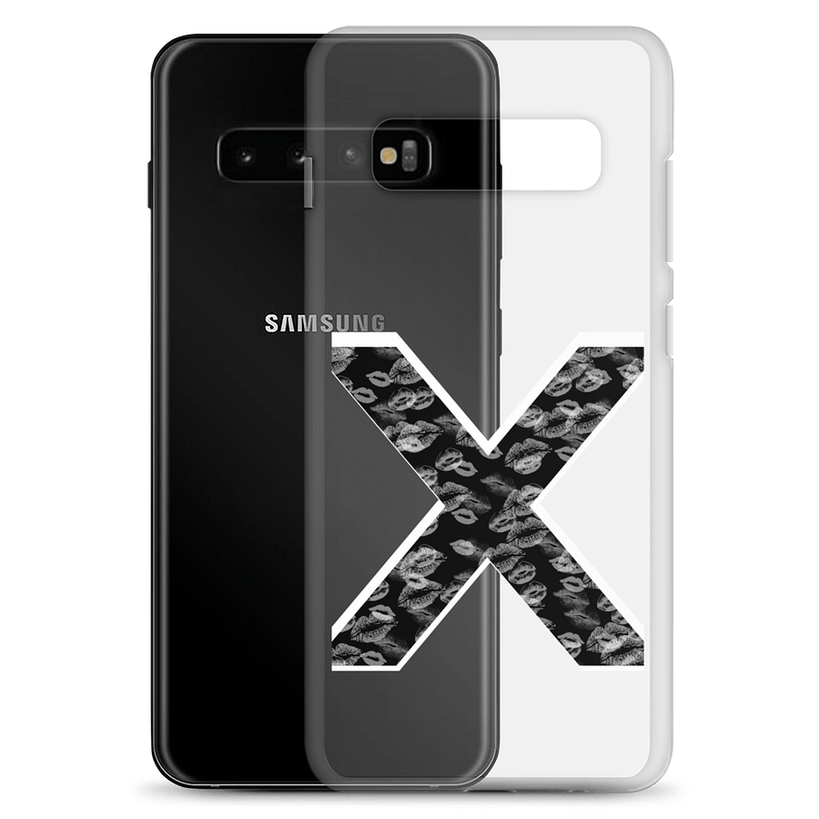 Black X White Lipstick Kisses Phone Case S product image (2)