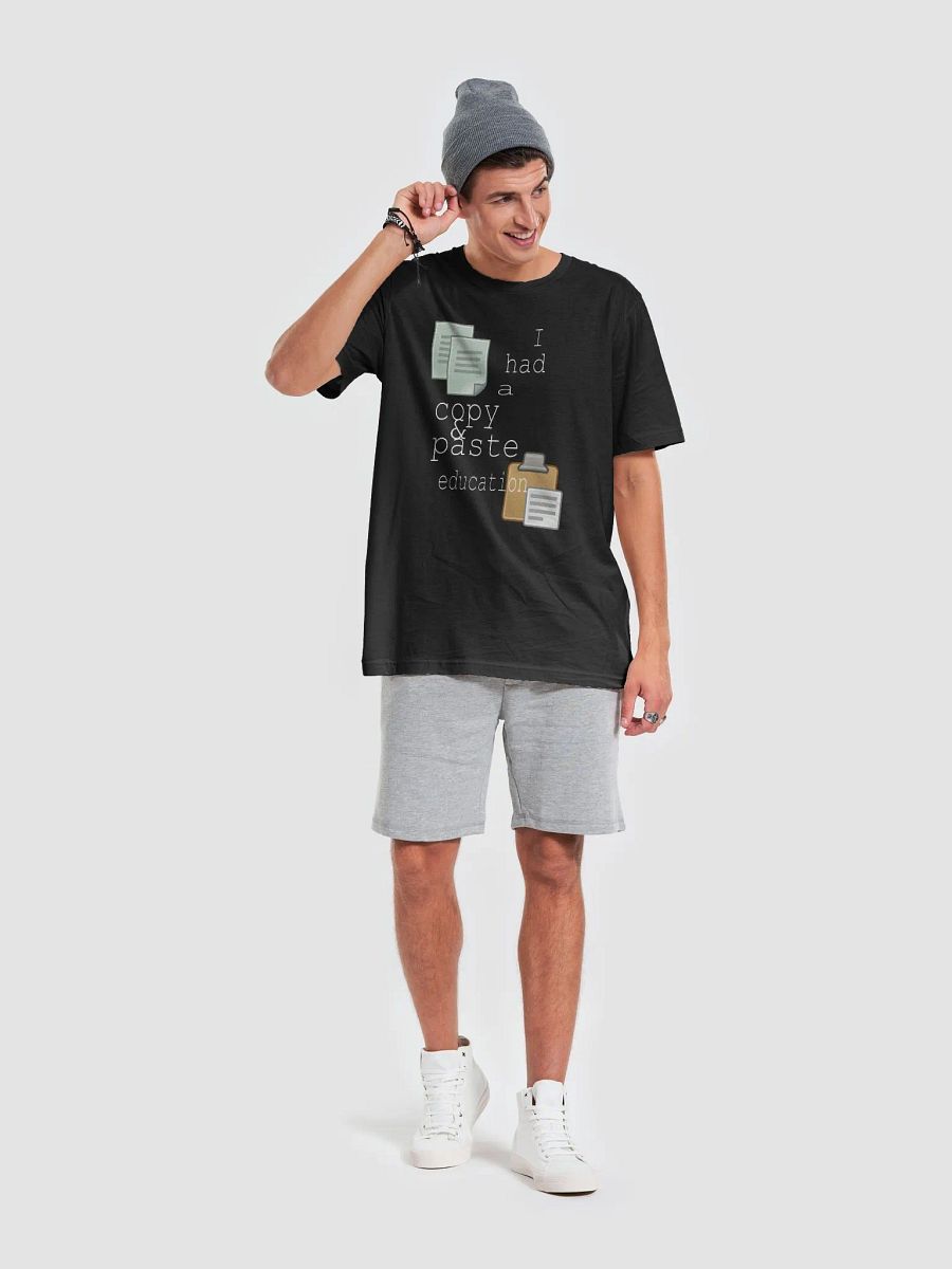 I Had A Copy & Paste Education - Colour - Bella+Canvas Supersoft T-Shirt product image (4)