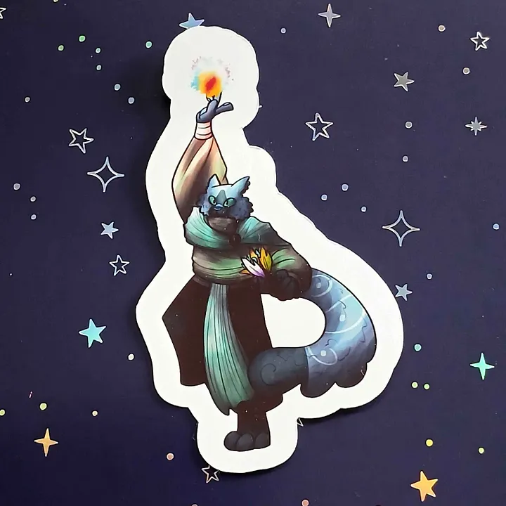 "Spellcasting" sticker product image (1)
