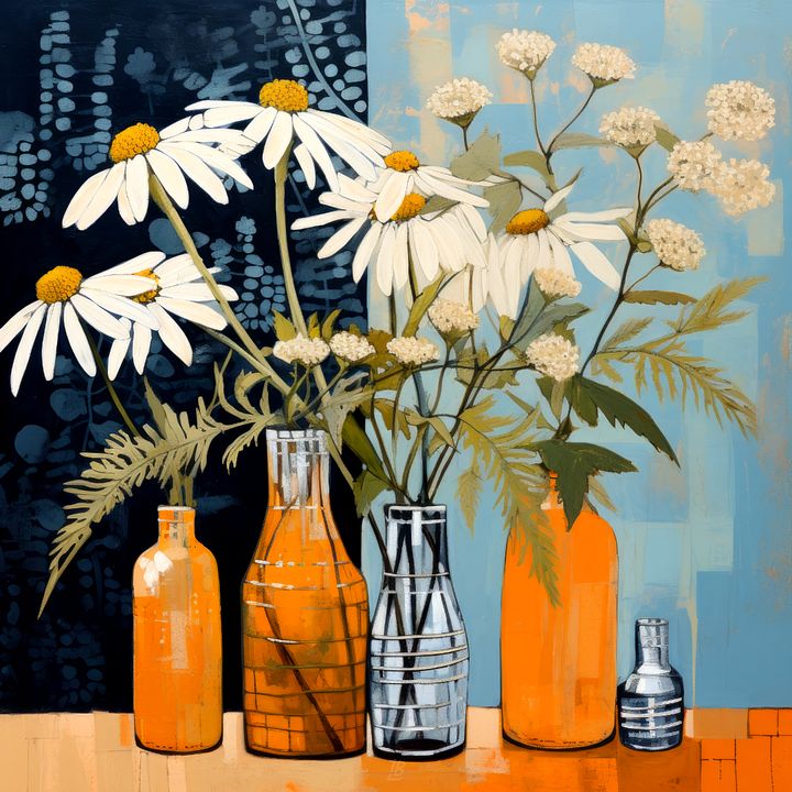 Art2401-78 Vase Flowers Still Life - Digital Download product image (1)