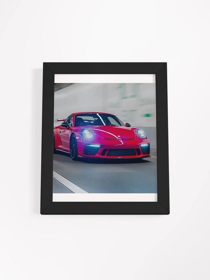 Wall Art Porsche Framed High-Quality Matte Poster (in) product image (16)