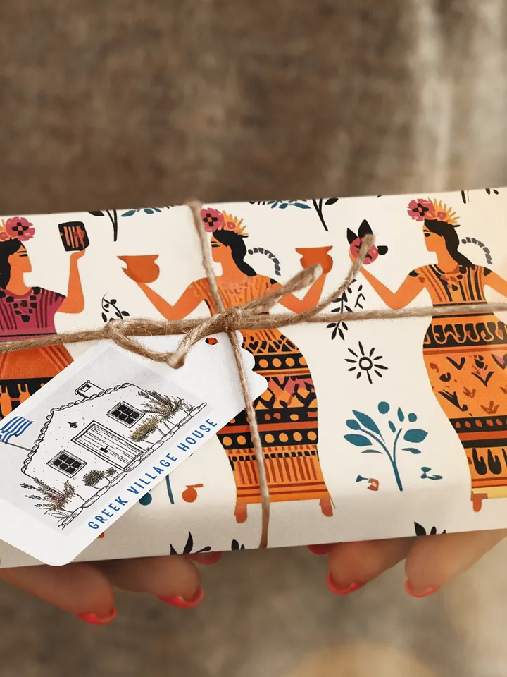 Daughters of the Olive Grove – Wrapping Paper product image (1)
