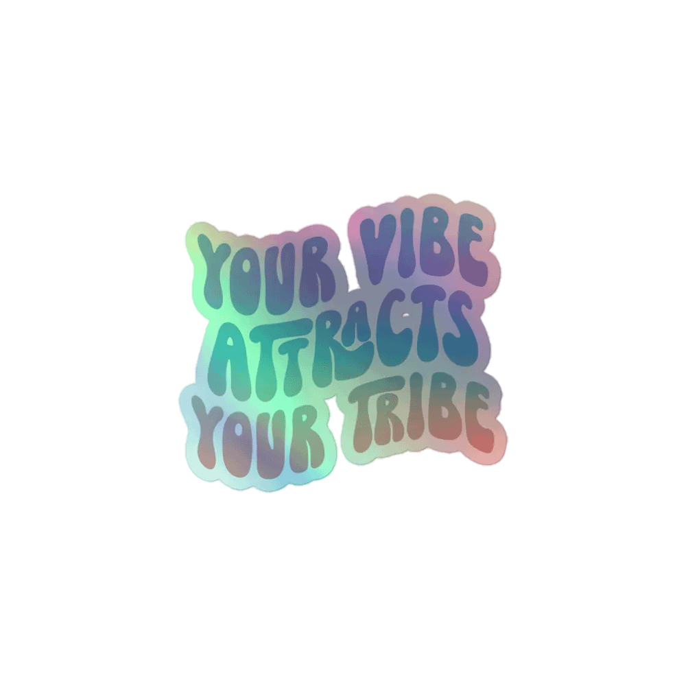 Vibrant Vibe Holographic Sticker Sheet product image (1)