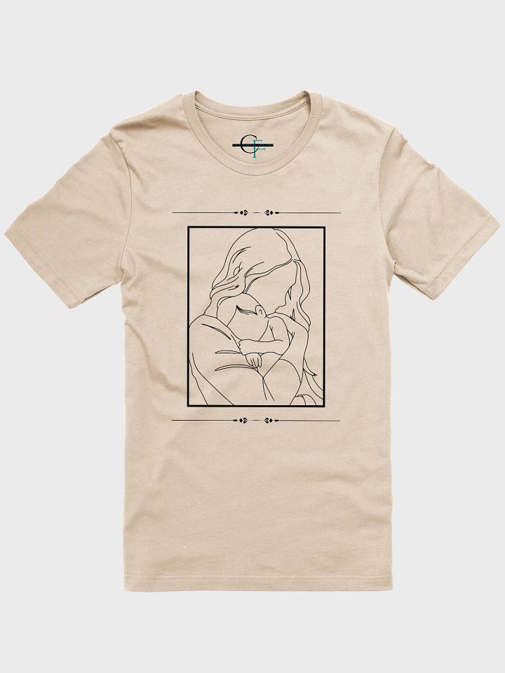 👩‍👧‍👦 “Mama & Me” Black Line Art Tee | Bella+Canvas Unisex Shirt | A Tribute to Motherhood product image (1)