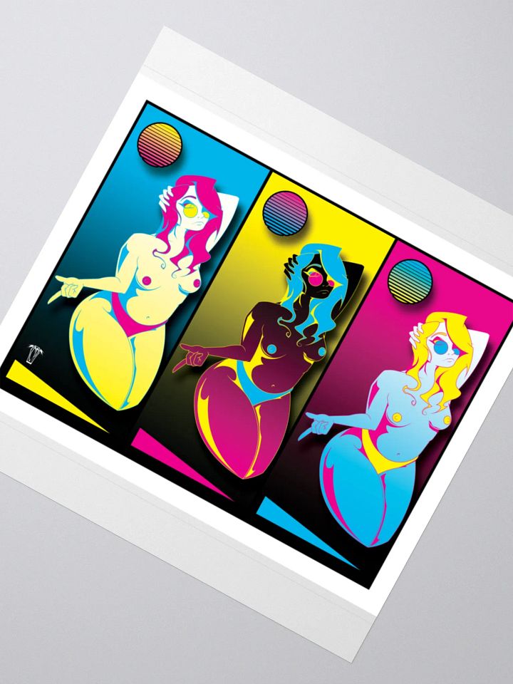 Something Retro-ish Sticker product image (2)