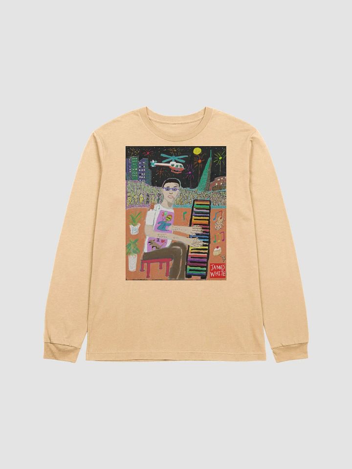 Bella+Canvas Supersoft Long Sleeve T-Shirt : I love piano product image (7)
