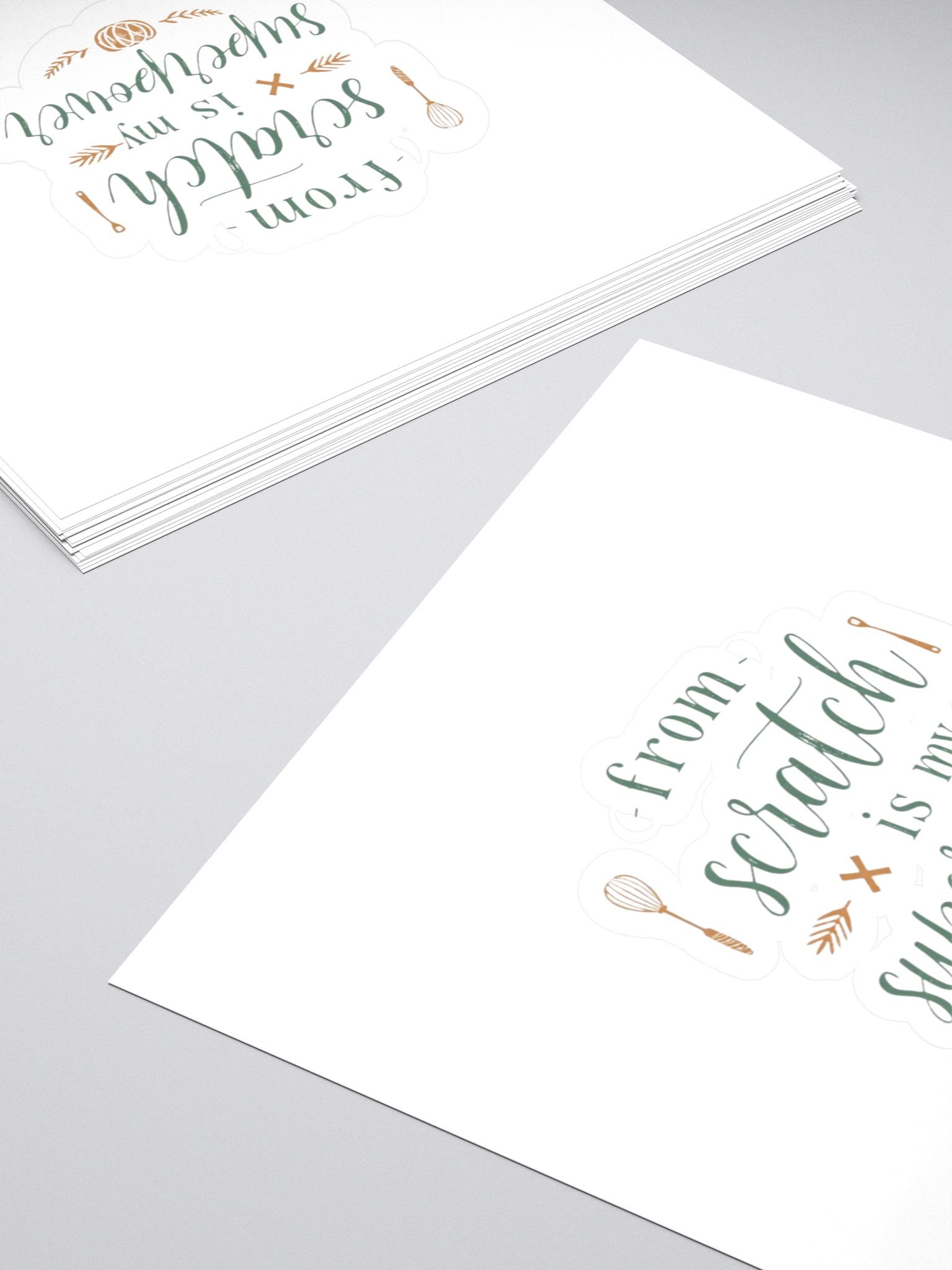 From Scratch Is My Superpower Sticker product image (4)