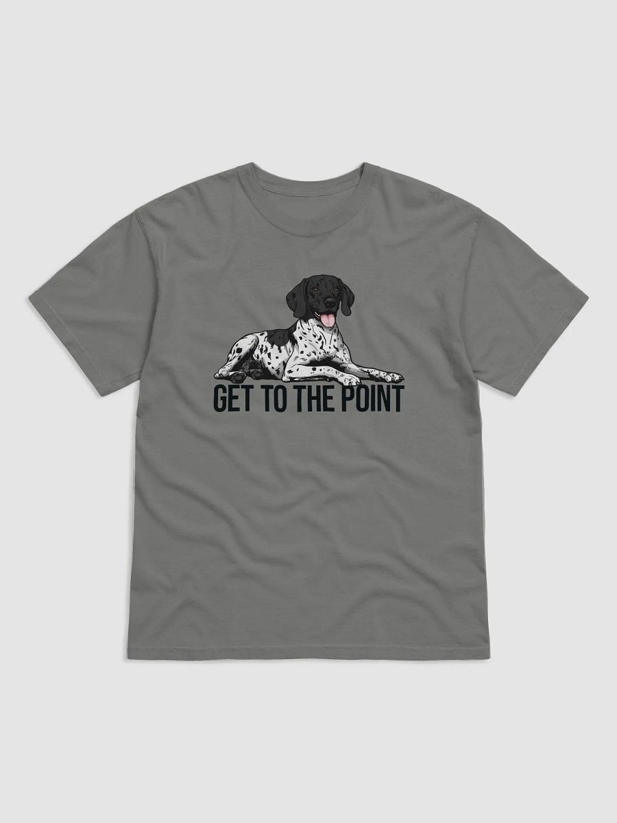 Get to the Point T-Shirt of a German Shorthaired Pointer(Black Roan) | Funny T-Shirt for GSP Paw-rents product image (13)