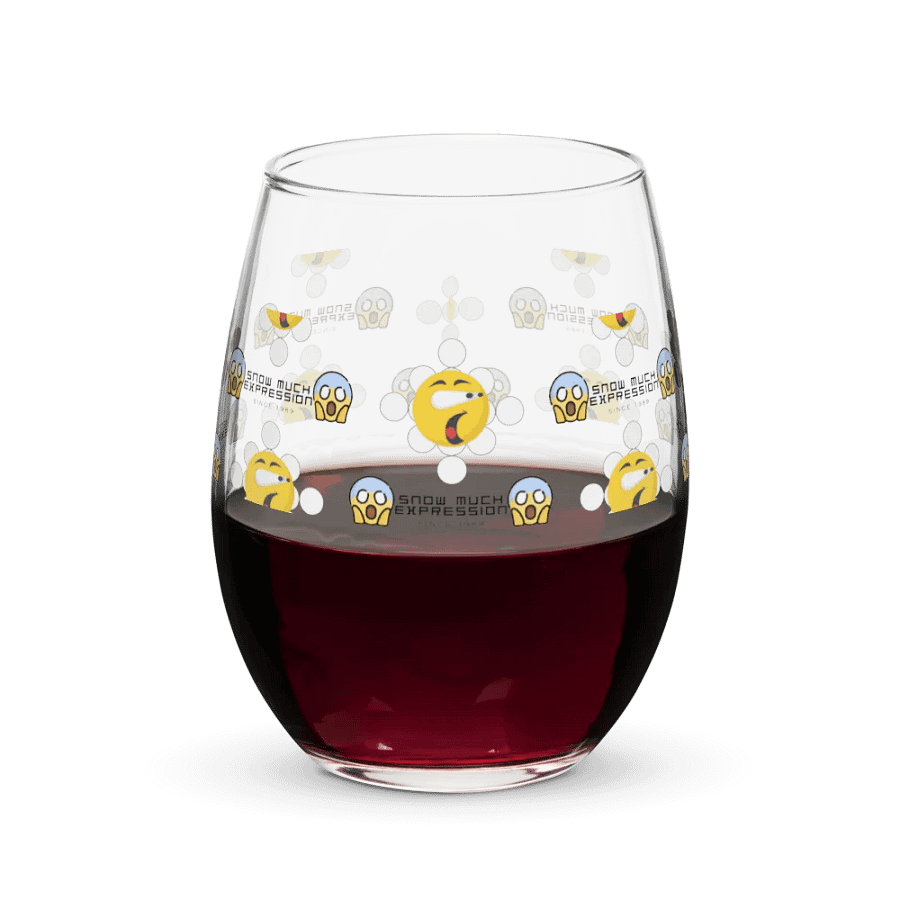 Snow Much Expression Stemless Wine Glass product image (6)