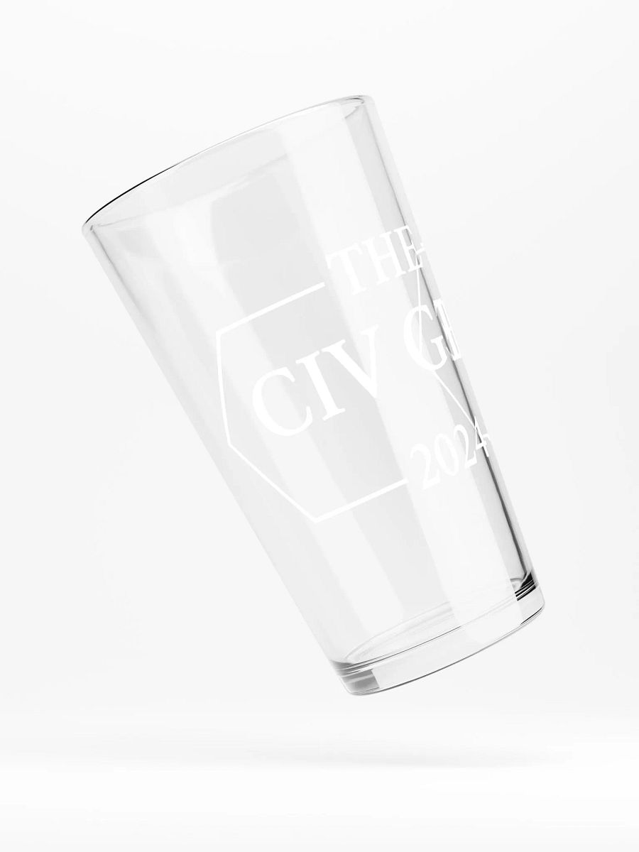 Civ Give Pint Glass alternate logo product image (4)