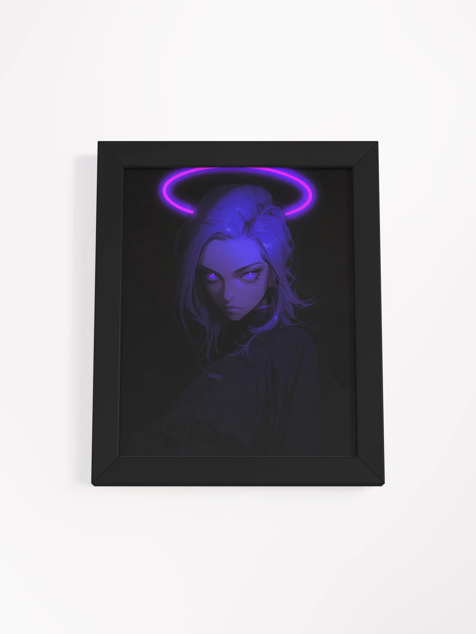Framed Purple Ethereal Halo Poster product image (5)