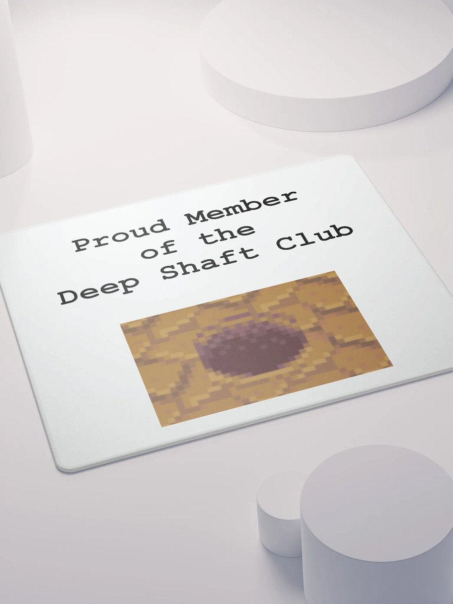 Deep Shaft MousePad - White product image (4)