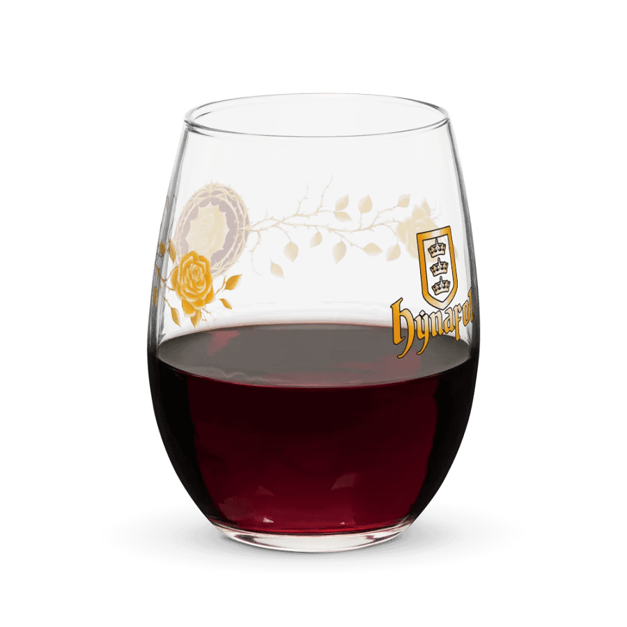 The Golden Rose Wine Glass product image (7)