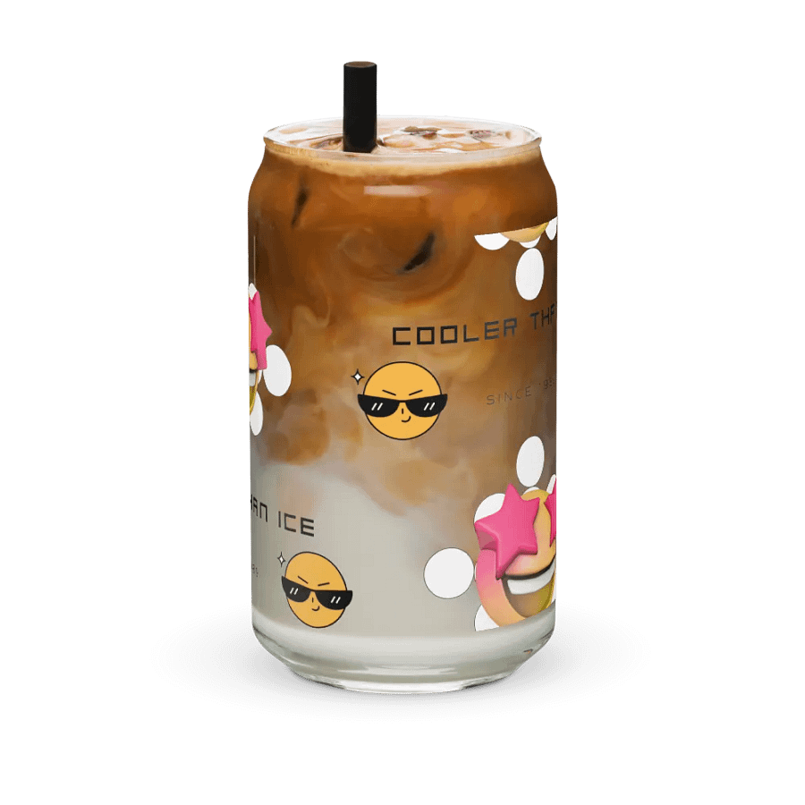 Cooler Than Ice Can-Shaped Glass product image (12)