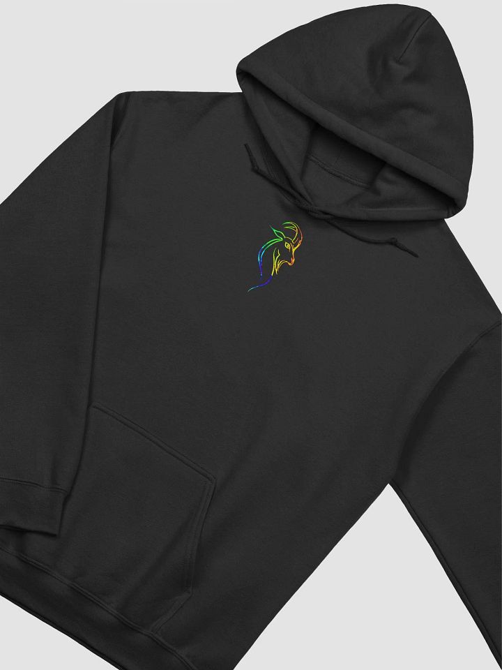 Majestic Goat Hoodie Front + Back (12 Color Choices) product image (2)