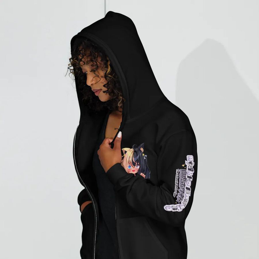 Heavy Blend Zip Hoodie (Unisex) - Byakko Rawr Edition product image (13)
