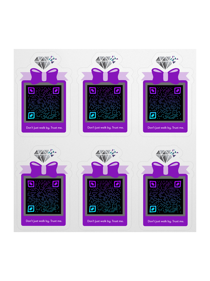 QR Code Sticker Sheet 1 - Multid Store product image (2)