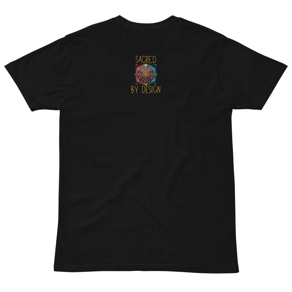 Sacred Geometry Optical Illusion T-Shirt - Unique Cube Art Design product image (10)