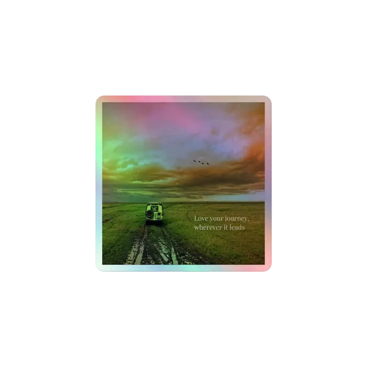 Love Your Journey Holographic Sticker Set product image (1)