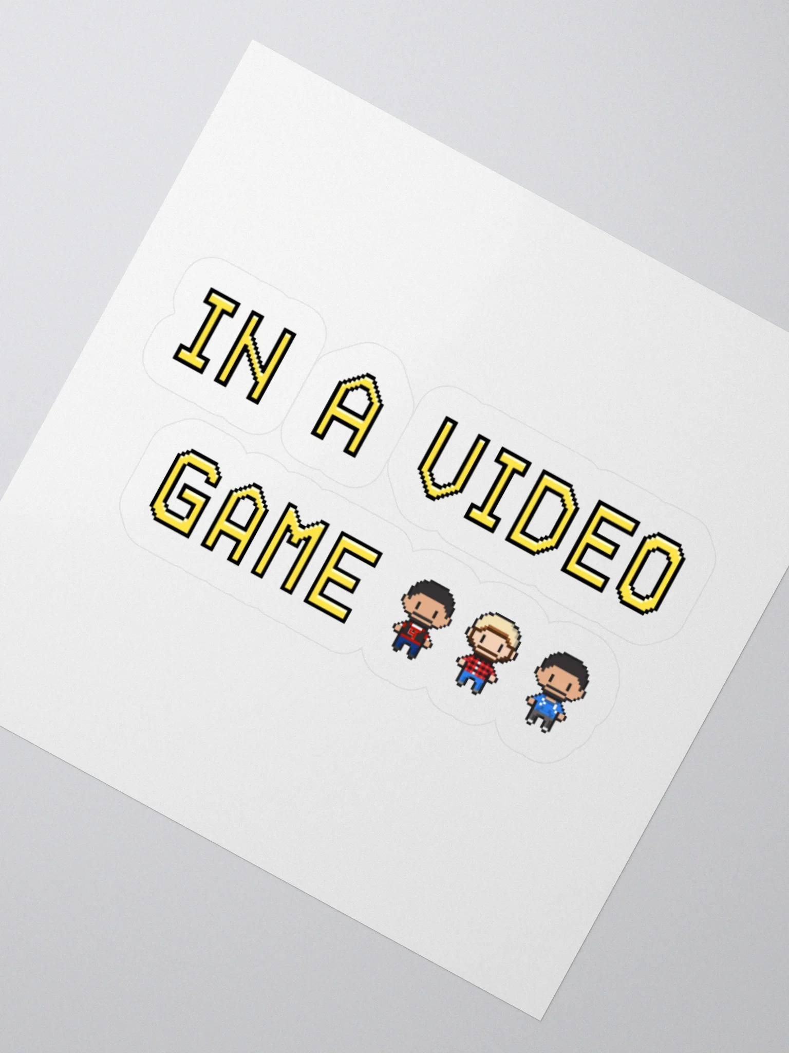 In a Video Game... - Stickers product image (5)