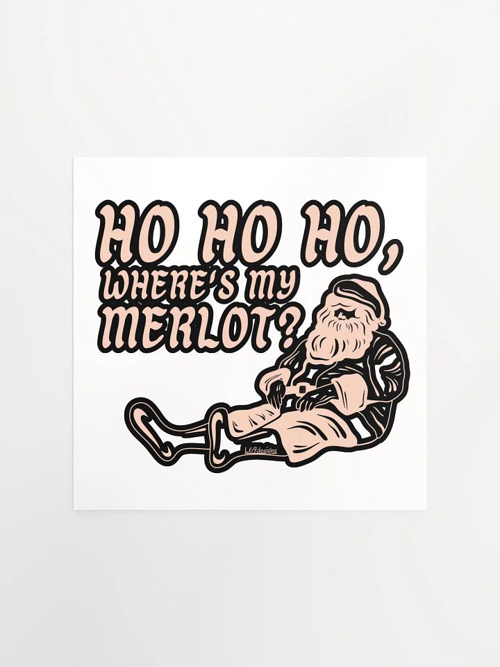HO HO HO, WHERE'S MY MERLOT? product image (2)