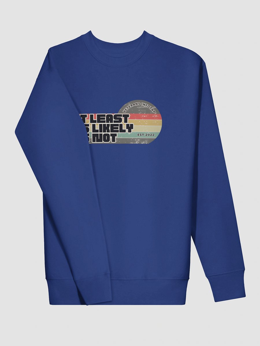 At Least As Likely Sweatshirt by Cotton Heritage product image (73)