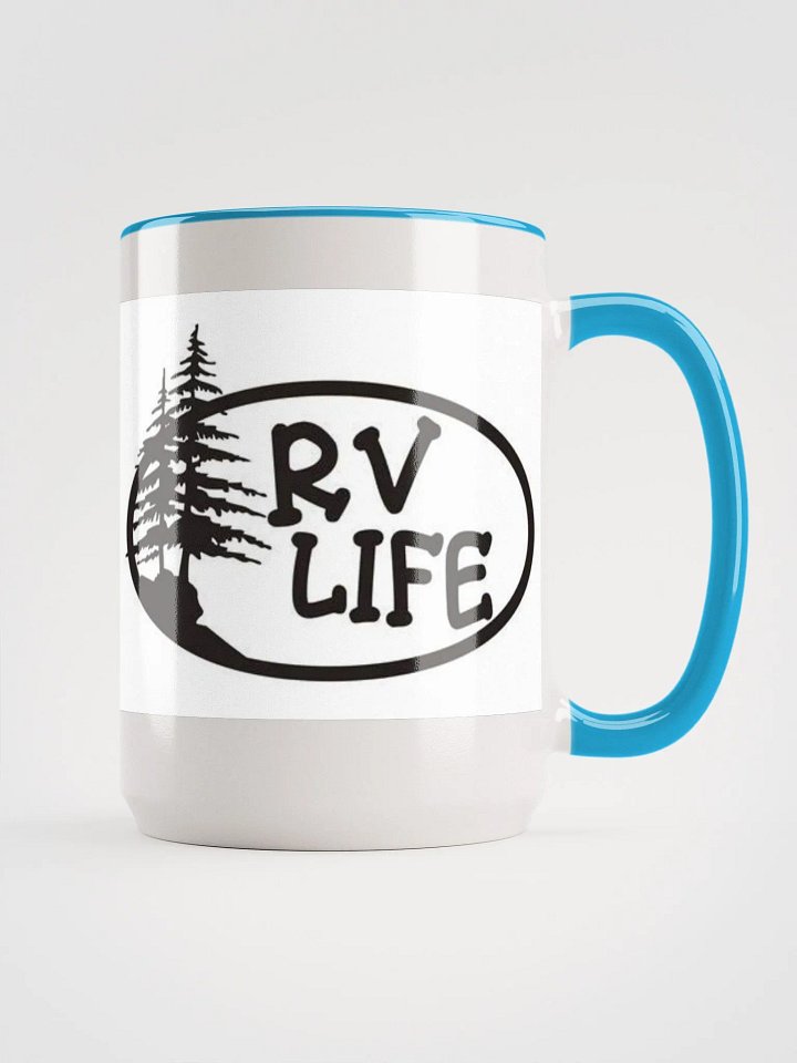 RV Life Coffee Mug (Blue) product image (1)