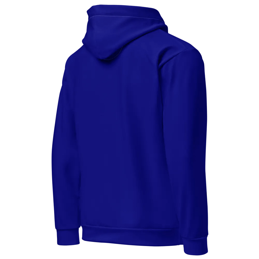 Plain Color Navy Blue Hoodie product image (4)