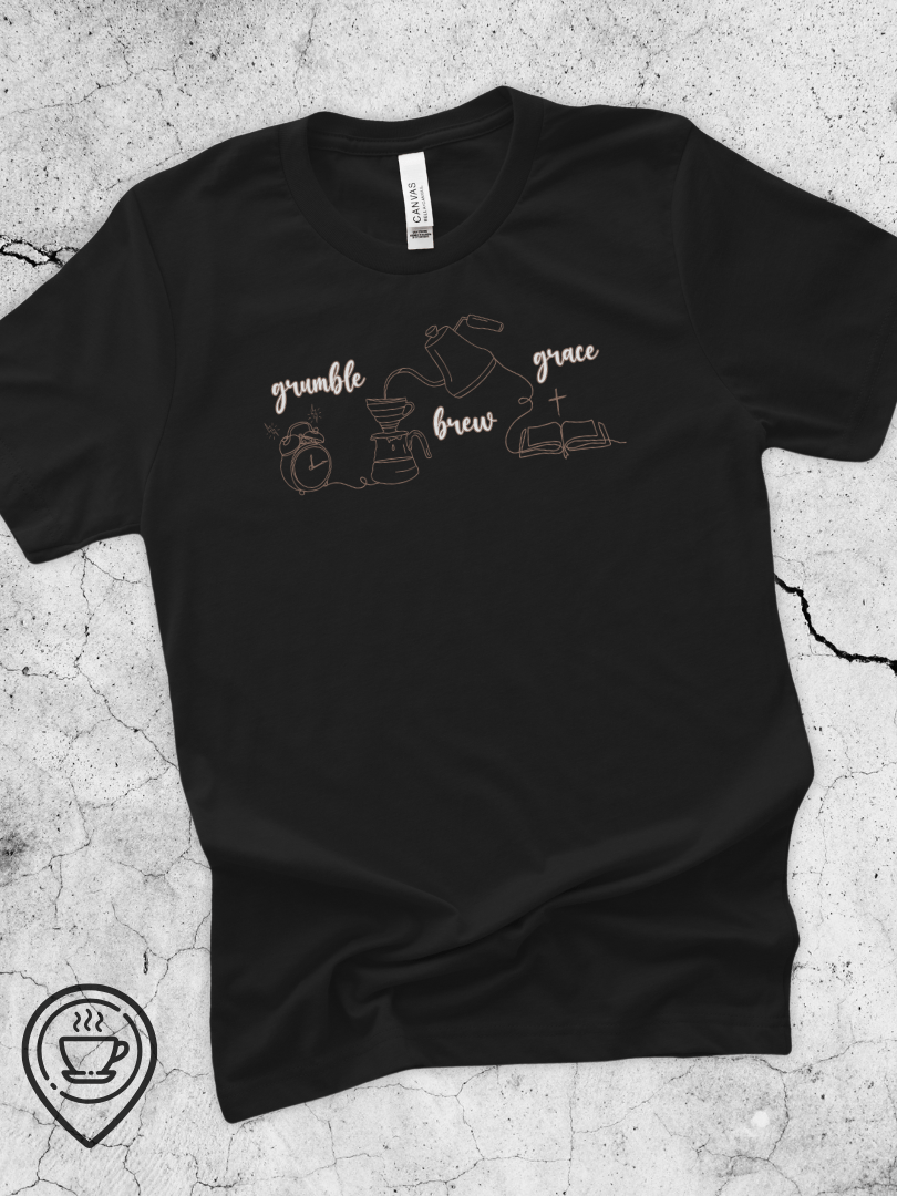 Grumble, Brew, Grace Tee product image (2)