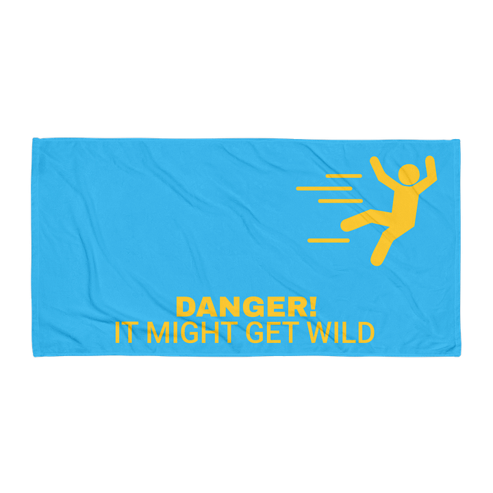 DANGER! - Vibrant Oasis Sublimated Towel product image (1)